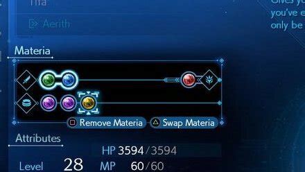 ff7 shield materia|list of materia ff7.